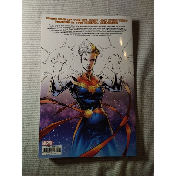 Color Your Own Captain Marvel by Marvel Comics (Paperback) NEW - Picture 3 of 4